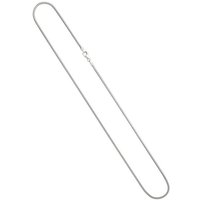 JOBO Goldkette, Schlangenkette 585 Weißgold 42 cm 1,4 mm silberfarben