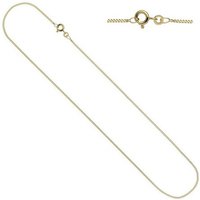 JOBO Goldkette, Panzerkette 333 Gold 45 cm 1,3 mm gelb|goldfarben