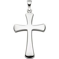 JOBO Kreuzanhänger Anhänger Kreuz, 925 Silber silberfarben