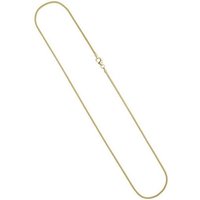 JOBO Goldkette Schlangenkette, 585 Gold 40 cm 1,4 mm gelb|goldfarben