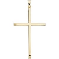 JOBO Kreuzanhänger Anhänger Kreuz, 333 Gold gelb|goldfarben