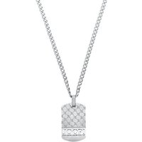 JOOP! Kette und Anhänger Set JOOP! Herren Halskette DogTag Edelstahl 2033967