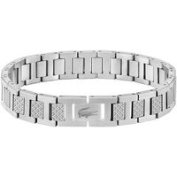 Lacoste Armband Schmuck Edelstahl Armband Gliederkette METROPOLE silberfarben