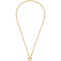 LEONARDO Edelstahlkette Leonardo Kette Edelstahl goldfarben