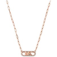 MICHAEL KORS Collier Michael Kors Damen-Kette 925er Silber Zirkonia goldfarben