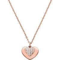 MICHAEL KORS Collier Michael Kors Damen-Kette Zirkon goldfarben