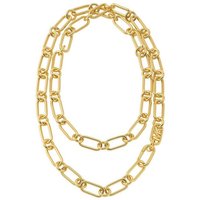 MICHAEL KORS Gliederkette PREMIUM, EMPIRE, OVAL, MKJ827200710 gelb|goldfarben