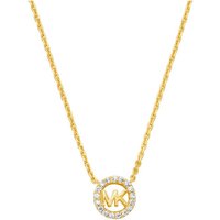MICHAEL KORS Kette mit Anhänger PREMIUM, MKC1726CZ791, MKC1726CZ710, MKC1726CZ040, mit Zirkonia (synth) gelb|goldfarben