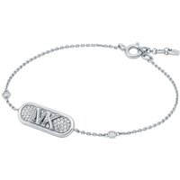 MICHAEL KORS Armband Schmuck Geschenk Silber 925 ARMKETTE PAVÉ EMPIRE LINK, MKC1730CZ, mit Zirkonia (synth) silberfarben