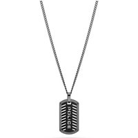 Police Collier Police Herren-Kette Metall grau