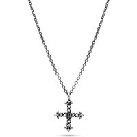 Police Kette mit Anhänger Police PEJGN2112811 Halskette mit Anhänger Herren Kudos Kreuz Edelstahl 76 cm