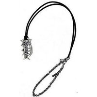 Police Edelstahlkette Amen Police Modeschmuck Damen Halskette mit Anhänger PJ21917PLE-02 bunt