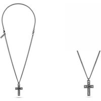 Police Edelstahlkette Police Herrenhalsband PEAGN2211302 70 cm grau