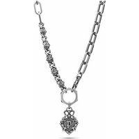 Police Edelstahlkette Police Herrenhalsband PEJGN2112702 50 20 cm grau
