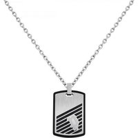 Police Edelstahlkette Police Herrenhalsband PJ26464PSS-01 50 cm grau