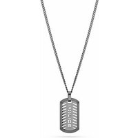Police Edelstahlkette Police Herrenhalsband PEAGN2211714 50 20 cm grau