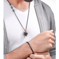 Police Kette mit Anhänger Iconic schwarz