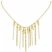 Police Edelstahlkette Amen Police Damenhalskette PEJLN2010201 50 cm goldfarben