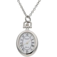 Regent Taschenuhr Umhängeuhr mit Kette, (1-tlg) weiß