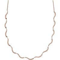 Skagen Edelstahlkette Skagen Damen-Kette Edelstahl Perlmutt rosa
