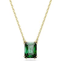 Swarovski Collier Swarovski Damen-Kette Metall Swarovski-Kristall goldfarben