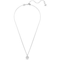 Swarovski Collier Swarovski Damen-Kette Metall Swarovski-Kristall silberfarben
