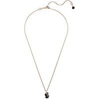 Swarovski Collier Swarovski Damen-Kette Metall Swarovski-Kristall goldfarben