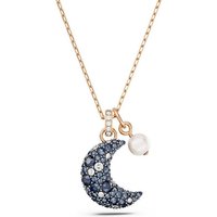 Swarovski Collier Swarovski Damen-Kette Metall Swarovski-Kristall goldfarben