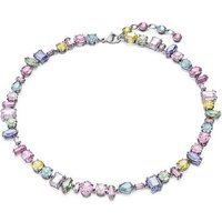 Swarovski Collier Swarovski Damen-Kette Metall Swarovski-Kristall bunt