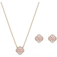 Swarovski Kette mit Anhänger 5604204 SET rosa|rot
