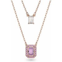 Swarovski Kette mit Anhänger Millenia lila