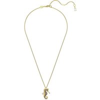 Swarovski Collier Swarovski Damen-Kette Metall Swarovski-Kristall goldfarben