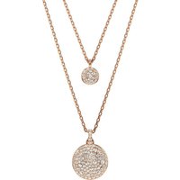 Swarovski Ketten-Set Meteora im Lagenlook, 5683449, 5684244 (Set, 2-tlg), mit Swarovski® Kristall goldfarben