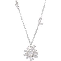 Swarovski Kette mit Anhänger silberfarben