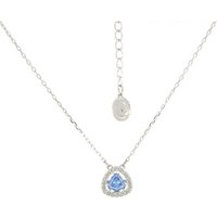 Swarovski Kette mit Anhänger silberfarben