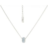 Swarovski Kette mit Anhänger silberfarben