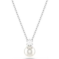 Swarovski Kristallanhänger Swarovski Matrix Anhänger 5693897 Kristallperle, Rhodiniert (1-tlg) silberfarben