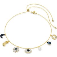 Swarovski Kristallanhänger Symbolica Collier 5692164 Mond, Unendlichkeitssymbol Hufeisen (1-tlg) blau