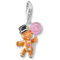 THOMAS SABO Kettenanhänger Thomas Sabo Damen-Charm Silber, Emaille Zirkonia bunt