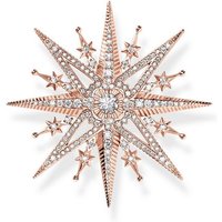 THOMAS SABO Sternanhänger Brosche Stern Roségoldfarben goldfarben|rosa