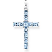 THOMAS SABO Kettenanhänger Thomas Sabo Damen-Anhänger 925er Silber Spinell silberfarben