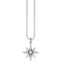 THOMAS SABO Silberkette Thomas Sabo Damen-Kette 925er Silber Zirkonia silberfarben