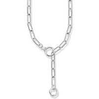 THOMAS SABO Silberkette Thomas Sabo Damen-Kette Silber Zirkonia silberfarben