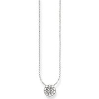 THOMAS SABO Silberkette Thomas Sabo Damen-Kette 925er Silber Zirkonia silberfarben