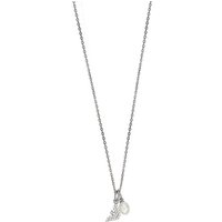 Emporio Armani Collier Emporio Armani Damen-Kette 925er Silber Glasstein silberfarben