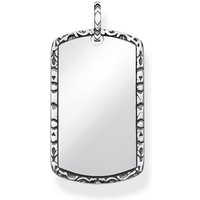 THOMAS SABO Kettenanhänger Rebel PE837-637-21 Anhänger Dog Tag Sterling-Silber