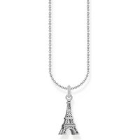 THOMAS SABO Silberkette Thomas Sabo Damen-Kette 925er Silber Zirkonia silberfarben