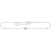 THOMAS SABO Fußkette Schildkröten-Motiv, AK0036-051-14-L27V silberfarben