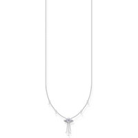 THOMAS SABO Kette mit Anhänger Thomas Sabo Kette Ufo & Stern KE2197-041-21 Silber/Zirkonia silberfarben