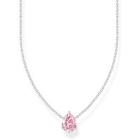 THOMAS SABO Collier Halskette Rosa Drop Zirkonia rosa